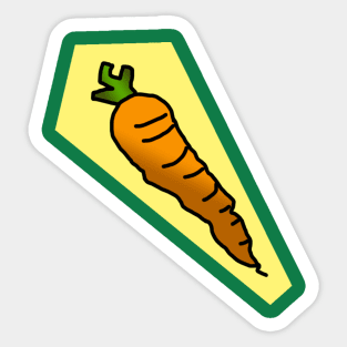 Vegetable Captain Sticker